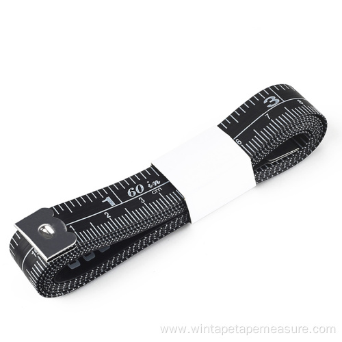 Black Customized Brand Printable Sewing Tape Measure